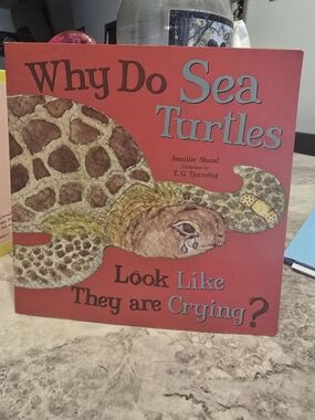 Why Do Sea Turtles Look Like They Are Crying? - Children's Book - Red Cover